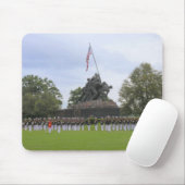 Tapis De Souris Marines à la statue Mousepad d'Iwo Jima (Avec souris)