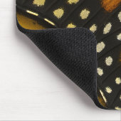 Tapis De Souris Mariposa Orange & Yellow Monarch Butterfly Wing (Coin)