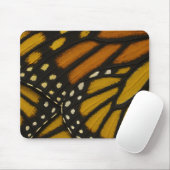 Tapis De Souris Mariposa Orange & Yellow Monarch Butterfly Wing (Avec souris)