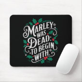 Tapis De Souris Marley Was Dead To Begin With Funny Novelty Christ (Avec souris)