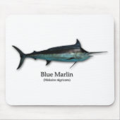 Tapis De Souris Marlin bleu (Devant)