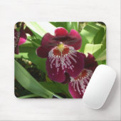 Tapis De Souris Maroon Orchids II (Avec souris)