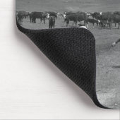 Tapis De Souris Marquage à chaud de cowboys (Coin)