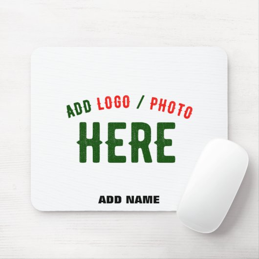 TAPIS DE SOURIS MARQUE BLANCHE MODERNE ET PERSONNALISABLE VÉRIFIÉE (Avec souris)