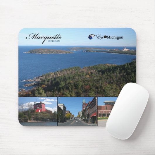 Tapis De Souris Marquette, Michigan (Avec souris)