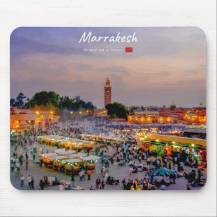 Tapis De Souris Marrakech, Maroc - Place Jemaa el Fnaa