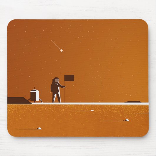Tapis De Souris Mars débarquant Mousepad (Devant)