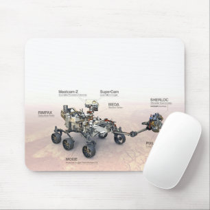 Tapis De Souris Mars La Persévérance Rover Avec Instruments