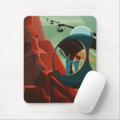 Tapis De Souris Mars Olympus Mons Système solaire Volcano le plus  (Avec souris)