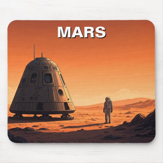 Tapis De Souris Mars Travel (Devant)