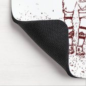 Tapis De Souris Martin Odegaard Arsenal (Coin)