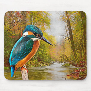 Tapis De Souris Martin-pêcheur commun