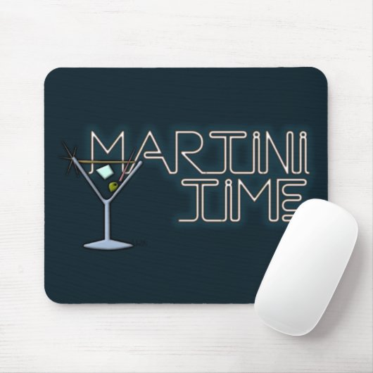 Tapis De Souris Martini (Avec souris)