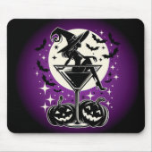 Tapis De Souris Martini de la Sorcière Violette (Devant)