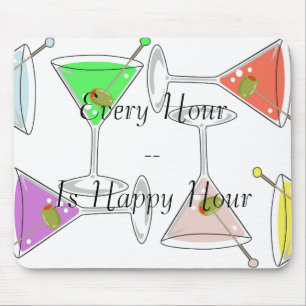 Tapis De Souris Martini Mousepad