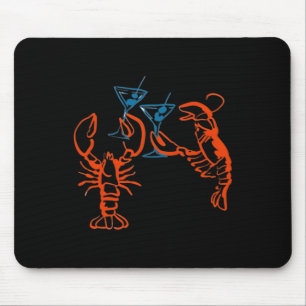 Tapis De Souris Martini Red Lobster Cuisine Italienne Esthétique É