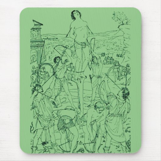 Tapis De Souris Martyre de saint Sébastien  (Devant)