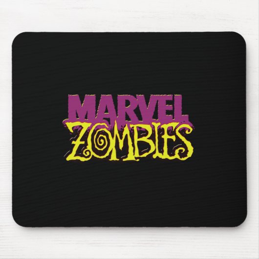 Tapis De Souris Marvel Zombies Official Color Logo Halloween (Devant)