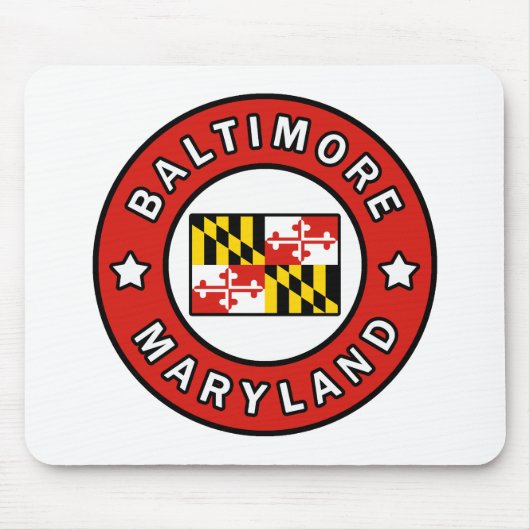 Tapis De Souris Maryland de Baltimore (Devant)