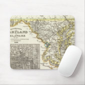 Tapis De Souris Maryland, Delaware (Avec souris)