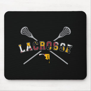 Tapis De Souris Maryland Drapeau Lacrosse Boys Mens College LAX St