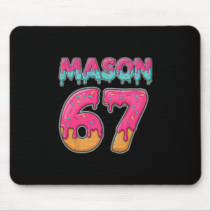 Tapis De Souris Mason 67 Drôle de glace Six Sept Mème Hommes Femme