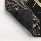 Tapis De Souris Masonic Carré vintage et Compass (Coin)