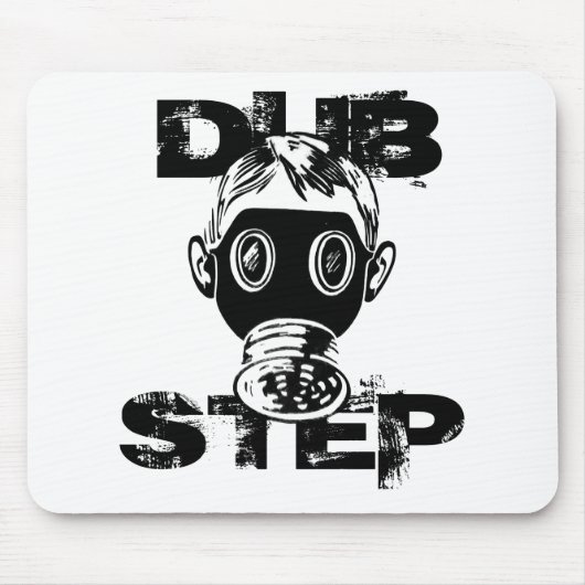 Tapis De Souris Masque à Gaz Dubstep (Devant)