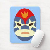 Tapis De Souris Masque bleu Lucha Libre (Avec souris)