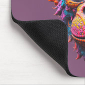 Tapis De Souris Masque de chimpanzé orné (Coin)