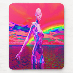 Tapis De Souris Masque de Cyborg