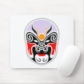 Tapis De Souris Masque de dragon tribal (Avec souris)