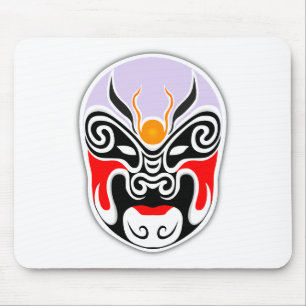 Tapis De Souris Masque de dragon tribal