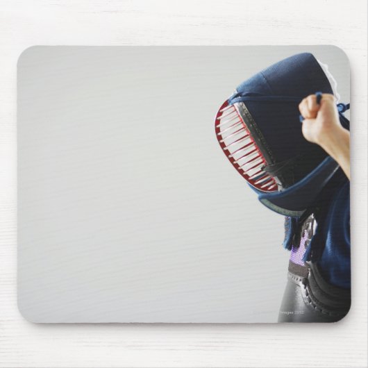 Tapis De Souris Masque de fixation Kendo Fencer (Devant)