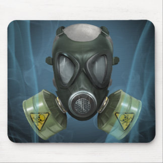 Tapis De Souris Masque de gaz post-apocalyptique