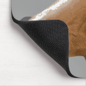 Tapis De Souris Masque déplaisant de tête de cheval (Coin)