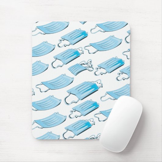 Tapis De Souris Masque facial (Avec souris)