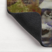 Tapis De Souris Masque fantôme surréaliste (Coin)