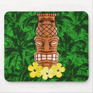 Tapis De Souris Masque hawaïen de Tiki