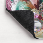 Tapis De Souris Masque Mardi Gras Bijoux (Coin)