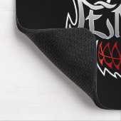 Tapis De Souris Masque Penta En Couleur Noire _1 (Coin)
