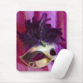 Tapis De Souris Masque pourpre de mascarade (Avec souris)
