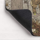 Tapis De Souris Masquer le troll de fond d'âne (Coin)