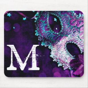 Tapis De Souris Masquerade Masque Masque Masogramme Monogramme Pre