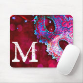 Tapis De Souris Masquerade Masque Masque Masogramme Monogramme Pre (Avec souris)