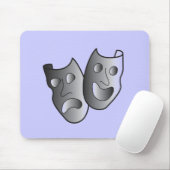 Tapis De Souris Masques de théâtre (Avec souris)