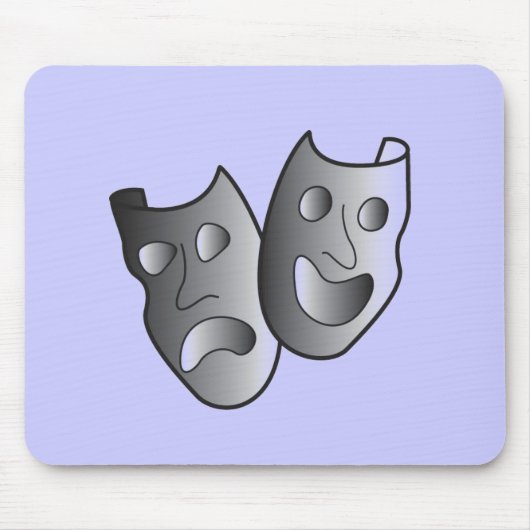 Tapis De Souris Masques de théâtre (Devant)