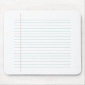 Tapis De Souris Masquez le papier rayé (Devant)