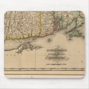 Tapis De Souris Mass, Rhode Island, Connecticut