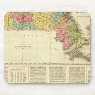 Tapis De Souris Massachusetts US